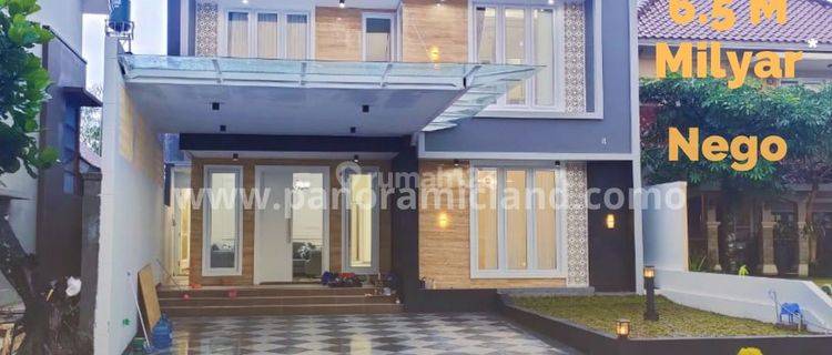 Rumah dalam perumahan Elit jogja jalan kaliurang ful furnished ada kolam renang pribadi 1