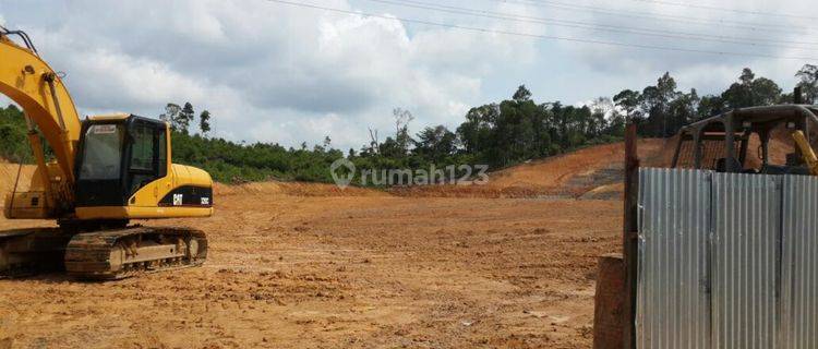 Tanah jalan poros KM 13 Kawasan Industri Balikpapan harga murah 1