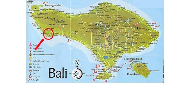 Tanah di Bali, Perancak Jembrana Luas 4 Hektar 1