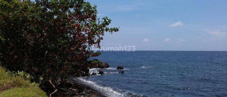 Land for Rent, on the Beach, Area 20.160m2, Tulamben, Karangasem, Bali. 1