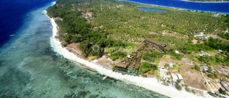 Lahan Beach Front di Gili Meno Harga Nego 1