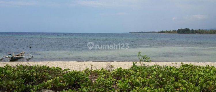 TANAH MEDANE DI LOMBOK UTARA, LOKASI TEPAT DI PINGGIR PANTAI, TANJUNG, DEPAN OBEROI HOTEL 1