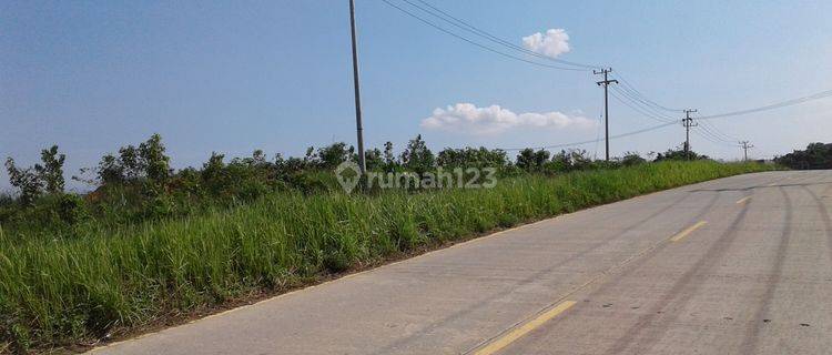 Tanah Datar Padat Siap Bangun Posisi Sudut Murah Strategis di Kawasan Industrial Kariangau Balikpapan 1