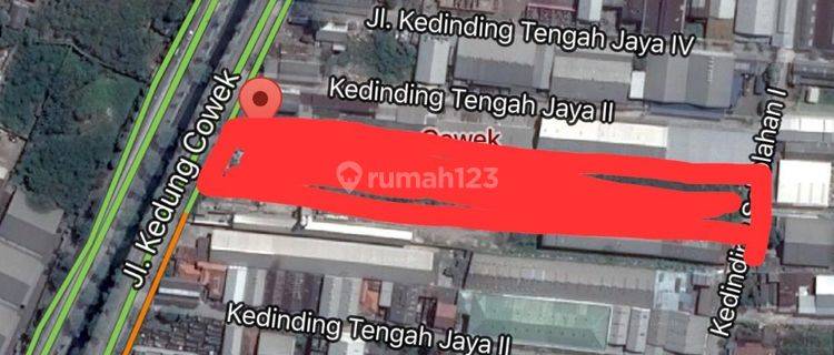 Langka Tanah Kedung cowek 0 jalan dibawah NJOP 1