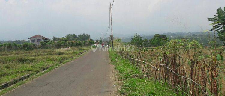 DIJUAL CEPAT, HARGA MURAH 1,2 JUTA /M2.TANAH VIEW GUNUNG PUTRI,LOKASI STRATEGIS DI JALAN RAYA DEKAT RESTAURANT DE SAUNG  CIOMAS BOGOR 1