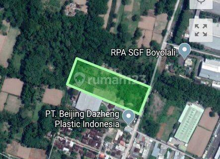 Tanah Industri dikawasan Industri berkembang Boyolali akses kontainer Murah ! 1