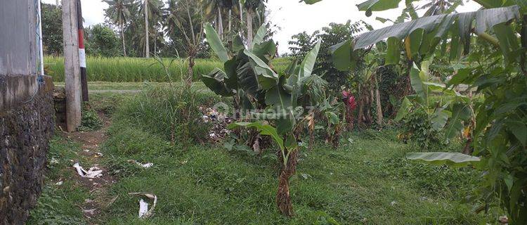 Lahan dengan view cantik di lingkungan villa 1