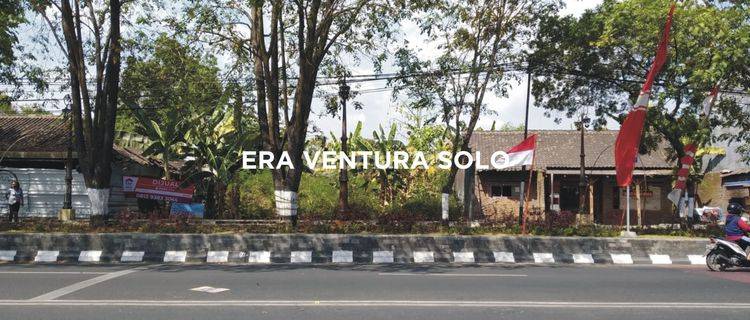 Tanah Strategis Jalan Utama Sukoharjo Kota 1