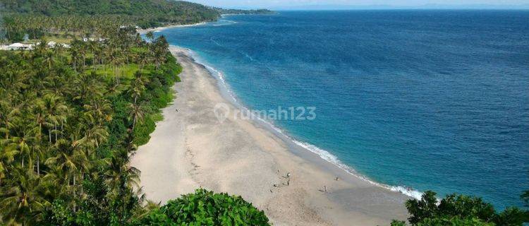 Lahan Beach Front Super Premium (20 HA) di Pantai Senggigi / Setangi Pasir Putih 1