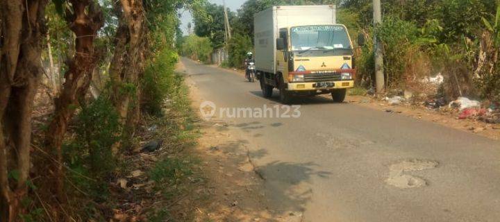 tanah rata jalan siap bangun di area kawasan industri 1