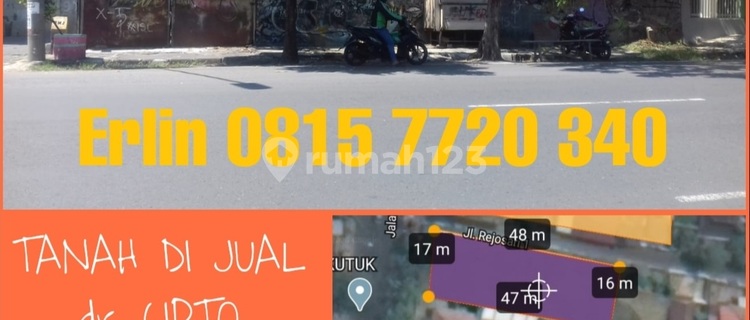Tanah Strategis Pinggir Jalan Raya Dr. CIPTO di semarang 1