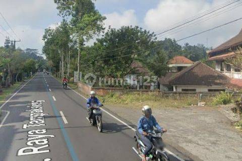 Land on the National Road and Ubud tourist route is suitable for various businesses 1