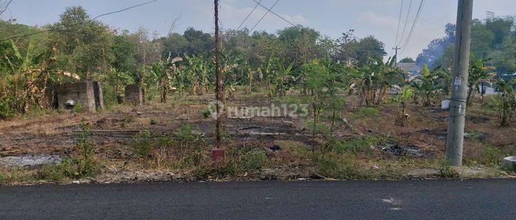 Tanah pekarangan pinggir jalan raya plupuh sragen 1