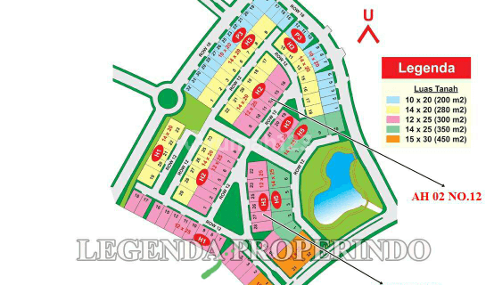 kavling cantik terdepan grand wisata 1
