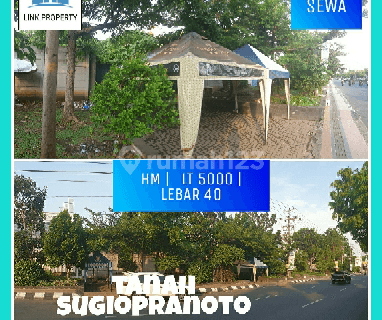 tanah sugiopranoto startegis pinggir jalan besar 1