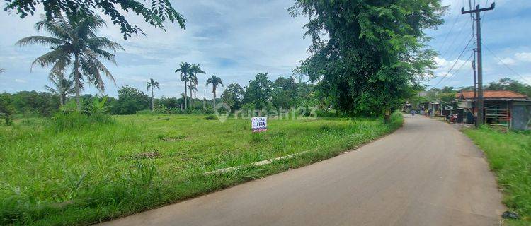 Tanah Murah pinggir jalan cocok usaha atau gudang Akses tol BORR 1