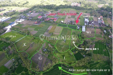 Cheapest... Land measuring +/-2ha, in Abiansemal, Badung, Bali. 1