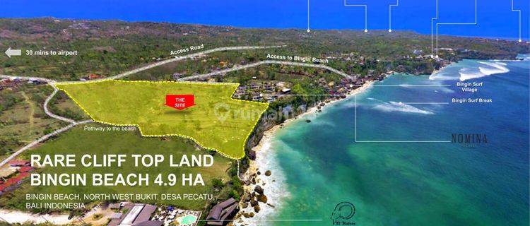 TANAH LOSS TEBING BINGIN DREAMLAND BEACH DI PECATU KUTA SELATAN BALI 1