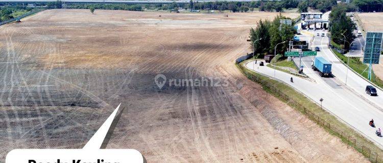 Tanah Di Depan KIIC Dekat Exit Tol Karawang Barat 1