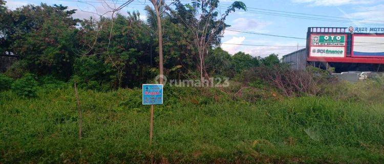 Tanah murah, tengah kota, tepi jalan besar dan nego di Jl. Soekarno Hatta - Pekanbaru 1