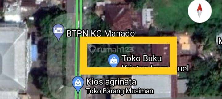 Tanah 1475m2 Jl Samratulangi Cocok Buat Kantor Showroom Mobil 1