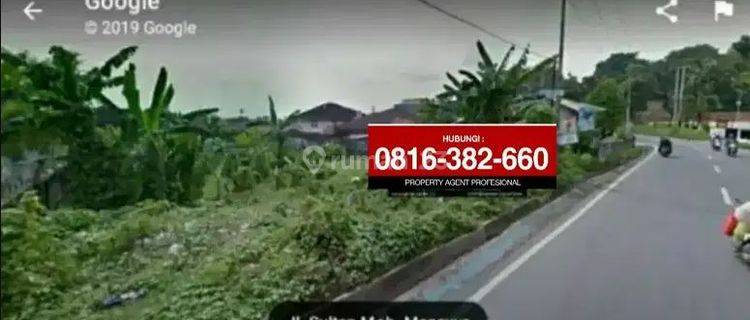 Tanah 1271 m2 Dpn SMA 10 Jl Sultan Mansur Bukit Besar Palembang 1