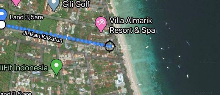 Dijual Lahan Di Gili Trawangan , SHM dekat pantai  1