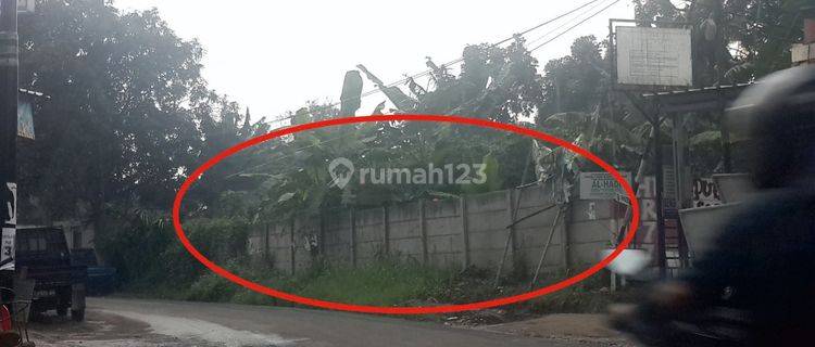 Tanah murah  pinggir jalan Kranggan gunung putri 1