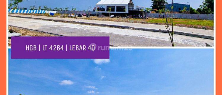 Tanah cukup luas lokasi tengah kota siap pakai lokasi strategis 1