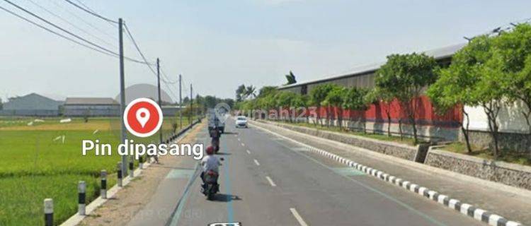 Tanah Strategis di Tengah 2 Kota Kediri Depan PT Gudang Garam 1