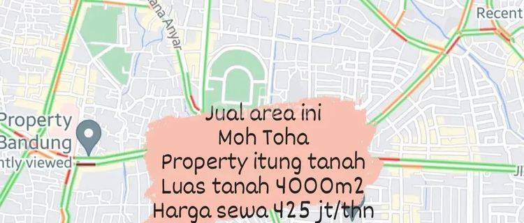 Tanah di moch toha.  1