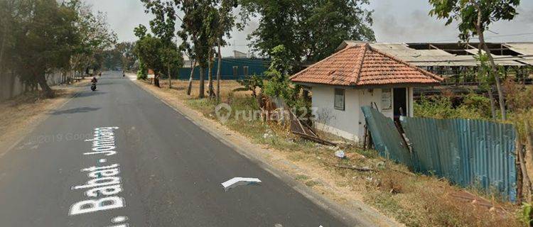 Tanah plot industri di nol jalan propinsi Babat Lamongan 1