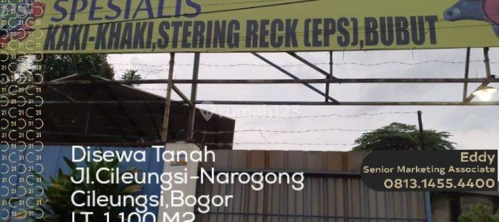 Disewa tanah pinggir jalan minimal sewa 5 tahun 1