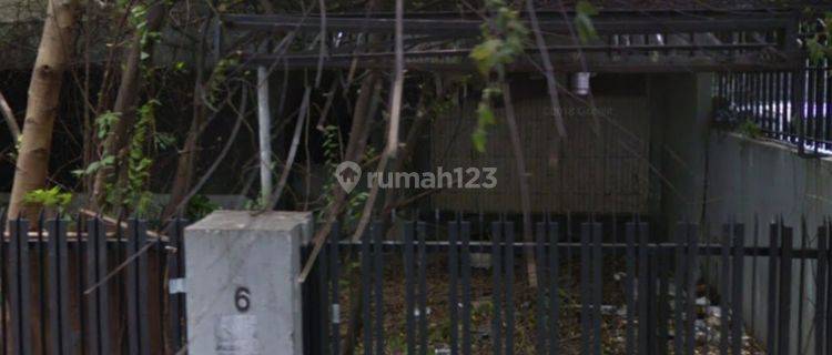 Dijual cepat  tanah ada bangunan rusak 400m,bisa bangun tingkat tinggi peruntukan C1 1