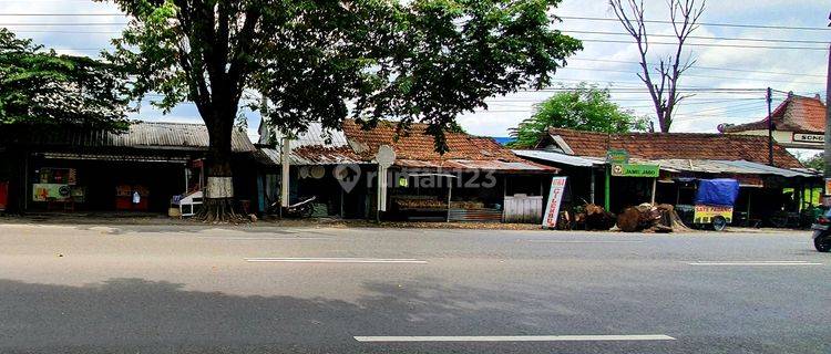 Tanah zona kuning pinggir jalan raya jaten karanganyar 1