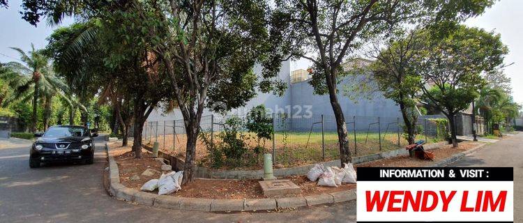 DIJUAL TANAH HOEK at Jl KEMBANG WANGI, PURI INDAH BLOK K, JAKBAR  1
