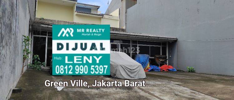 KAVLING SIAP BANGUN DI KOMPLEK PERUMAHAN GREEN VILLE, JAKARTA BARAT 1