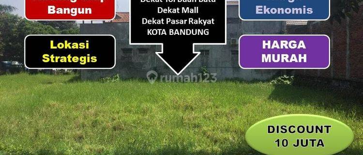 TRBATAS Kavling Tanah dkt Buah Batu Regency Logam Kiaracondong 1