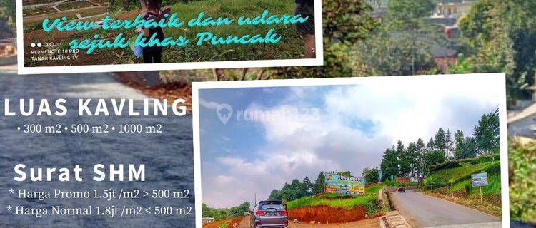 Promo Tanah Kavling SHM Siap Bangun di Balio Warudoyong Puncak 1