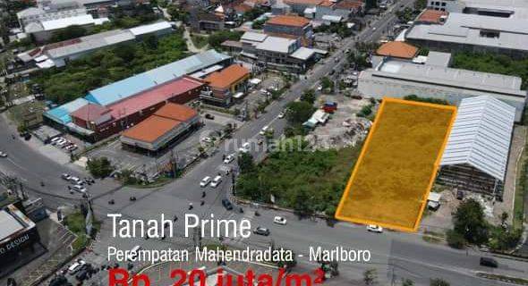 Tanah komersial jalan raya utama marlboro teuku umar barat cocok segala usaha 1