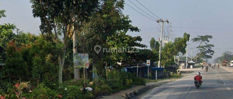  Dijual tanah ditepi jalan besar HR Soebrantas simpang Rimbo Panjang 1