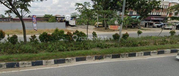 Dijual Tanah di tepi jalan besar Jl. Tuanku Tambusai Ujung - Pekanbaru 1