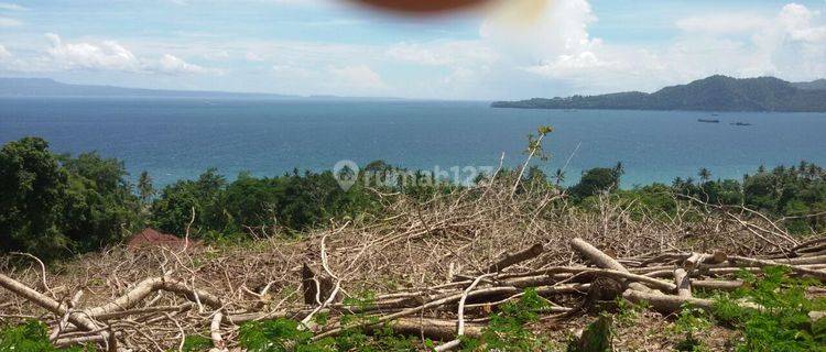 Tanah strategis ocean view di karangasem 1