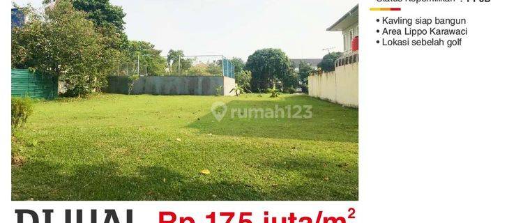 Jual Murah Kavling Taman Beverly Karawaci  1