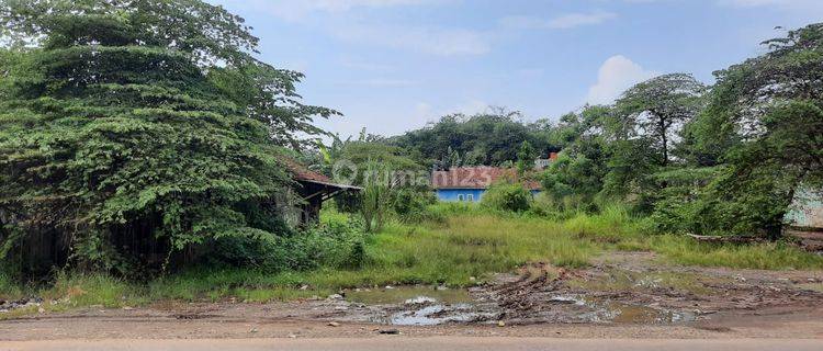 Kavling komersial pinggir jalan raya Cisauk, strategis !! 1