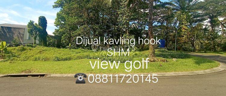 DIJUAL CEPAT kavling SHM di Mediterania 2, Hook & Best view golf 1