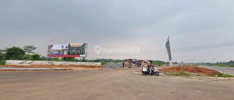 Kavling komersil termurah se BSD tahap 2 - CBD BSD West Village Rp 13.5 juta/m2 dekat Tanakayu 1