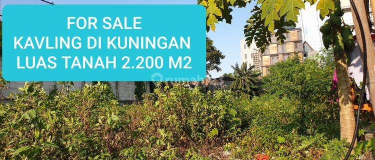 Kavling di kawasan Elit & High Zone di Komplek Mega Kuningan Jakarta Selatan. Cocok untuk bangun Gedung, Apartemen, Hotel dan usaha lainnya 1