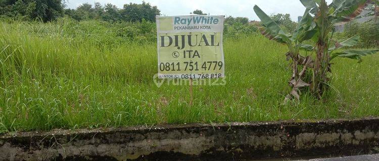 Tanah siap bangun di Bukit Raya, Pekanbaru 1