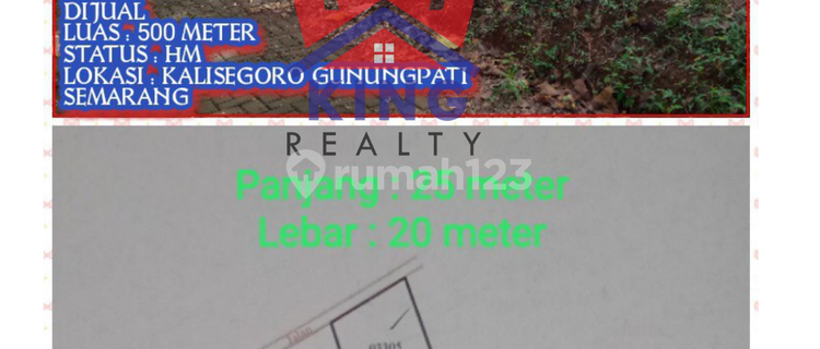 Dijual Cepat Tanah Gunung Pati Semarang 1